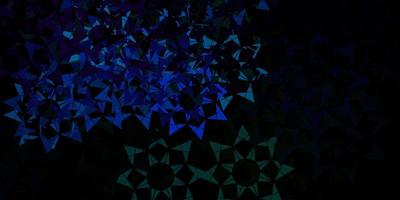 Light blue vector background with triangles