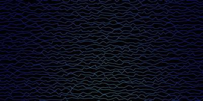 Dark BLUE vector texture with circular arc Illustration in abstract style with gradient curved Smart design for your promotions