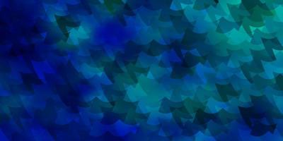 Light BLUE vector background in polygonal style