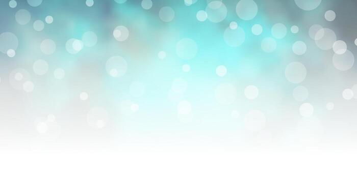 Dark Blue Green vector backdrop with circles Abstract decorative design in gradient style with bubbles Pattern for business ads