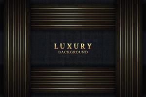 Elegant luxury background concept with black and gold texture vector