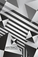 Vector illustration of Abstract Polygons and Lines on Vector Background