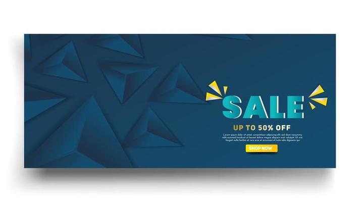 Sale banner template design and Big sale special offer with end of season special offer banner