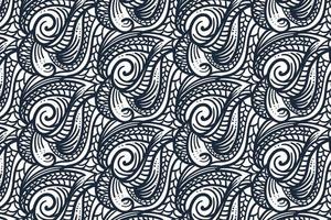vector patrón ornamental decorativo tribal de patrones sin fisuras