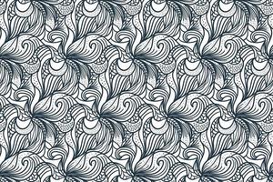 vector patrón ornamental decorativo tribal de patrones sin fisuras