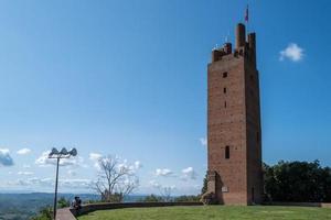 The Federico Tower in San Miniato with a couple photo