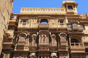 Fuerte de Jaisalmer en Rajasthan, India foto