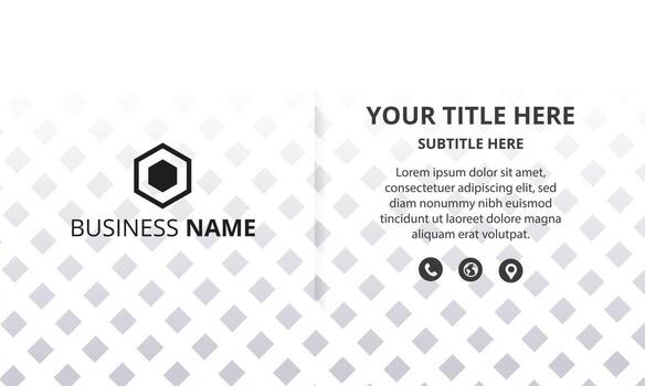 White Business Background With Abstract Pattern vector