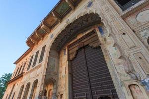 haveli en churi ajitgarh, rajasthan, india foto