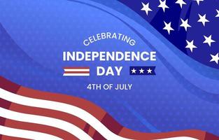 Independence Day Background vector