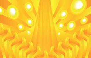 Gradient Abstract Yellow Background vector