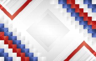 Gradient Geometric Red Blue White Background vector