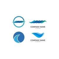 Water wave Logo vector