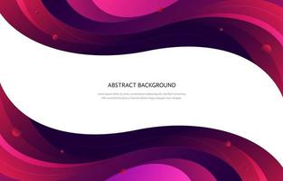 Red Waves Background vector