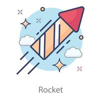 Rocket Event Celebration vector