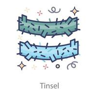 Design of Tinsel vector