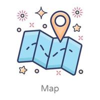 Map And Navigation vector