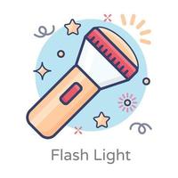 Flashlight lamp Torch vector