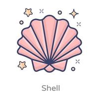 Seashell Protective Covering vector