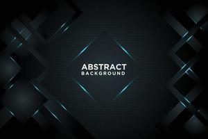 Dark Luxury Geometric Abstract Background vector