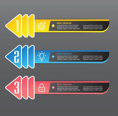 modern text box template banner Infographics