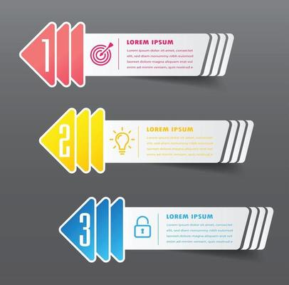 modern text box template banner Infographics