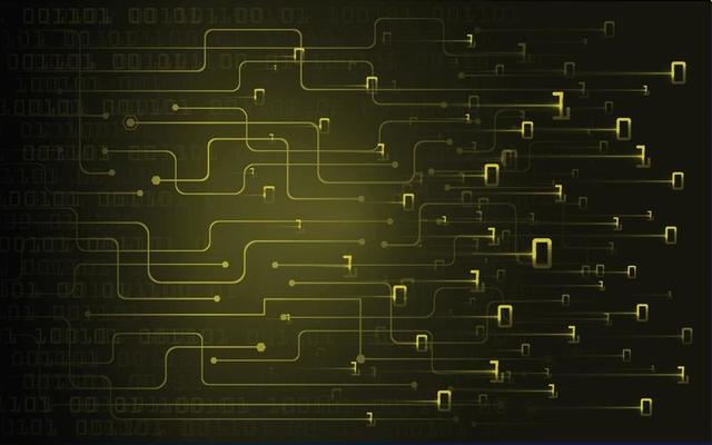 cyber circuit future technology concept background