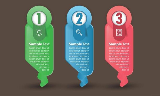 modern text box template banner Infographics