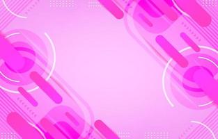 Abstract Geometric Pink Background vector