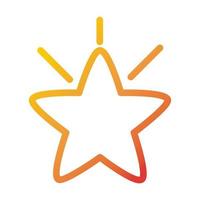 social media favourite internet web technology interface gradient style icon vector