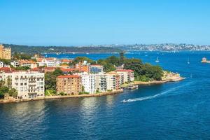 Kirribilli Point suburbio de Sydney, Australia foto