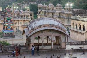 Templo de Hanuman en Jaipur, Rajasthan, India foto