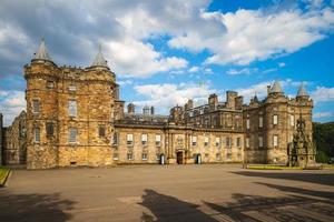 Palace of Holyroodhouse in Edinburgh, Scotland, UK photo