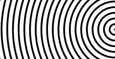 Circle line background sound wave graphics vector