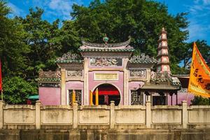 Un templo ma es un templo a la diosa china del mar Mazu, en Macao, China foto