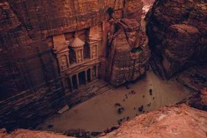 Al Khazneh aka The Treasury at Petra in Jordan photo