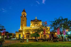 Catedral de Manila en Intramuros, Manila, Filipinas foto