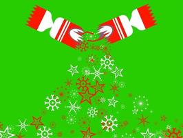 Festive Christmas Cracker vector