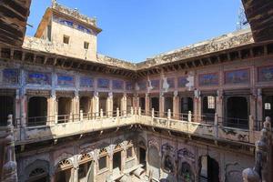 haveli en mandawa, rajasthan, india foto