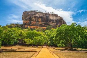 Sigiriya aka Lion Rock, ancient fortress in Sri Lanka photo