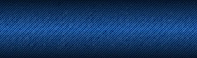 Black and blue abstract header with diagonal lines Metallic technology banner Modern vector illustration