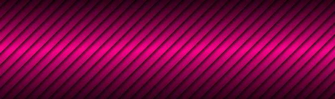 Pink line abstract header with dark gradients Simple vector material banner