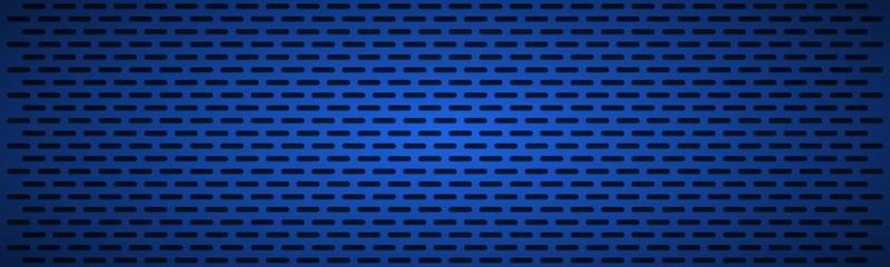 Geometric polygons abstract header Abstract blue metallic stainless steel banner Vector illustration