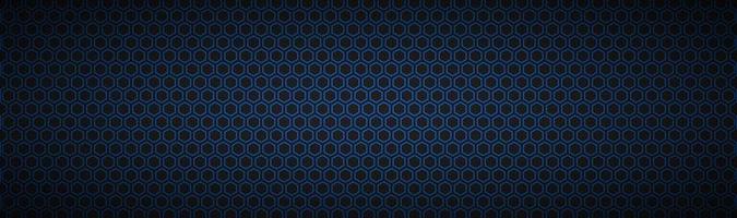 Black and blue geometric polygons header Abstract black metallic banner Modern vector illustration background
