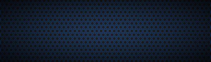 Black and blue geometric polygons header Abstract black metallic banner Modern vector illustration background