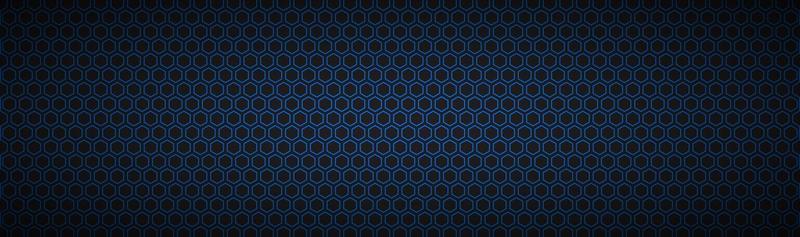 Black and blue geometric polygons header Abstract black metallic banner Modern vector illustration background