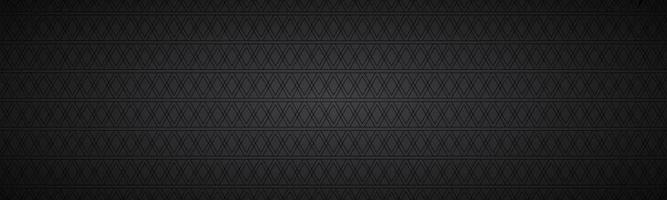 Banner abstracto negro con rectángulos ilustración de textura simple de encabezado de pantalla ancha de vector moderno