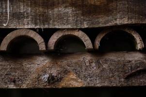 Wood and bamboo photo