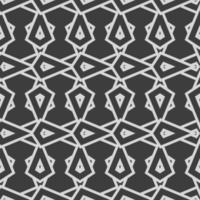 Geometric fabric abstract ethnic pattern vector