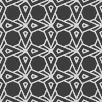 Geometric fabric abstract ethnic pattern vector